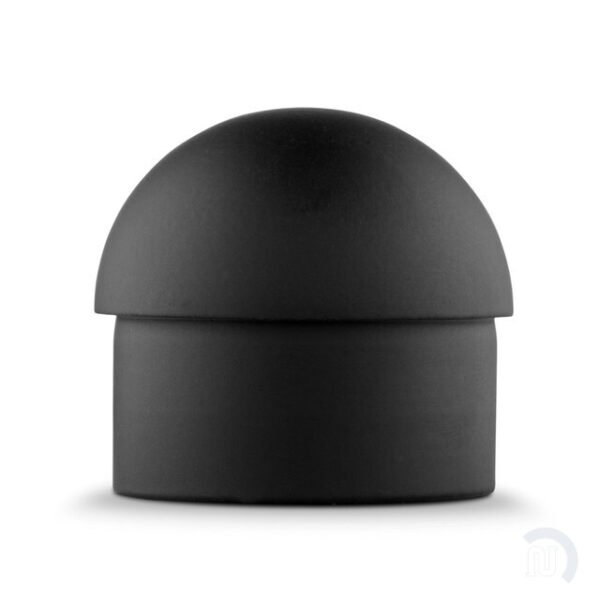 Domed End Cap - Matte Black - 1.5" OD - Image 2