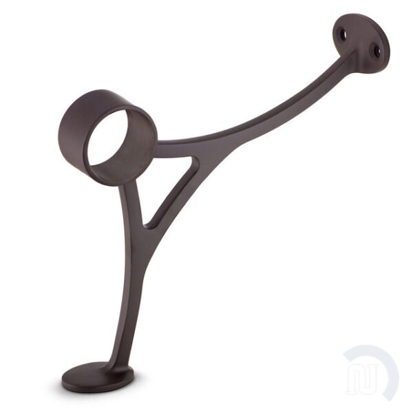 Combination Foot Rail Bracket - Oil Rubbed Bronze - 1.5" OD