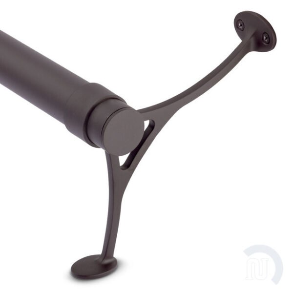 Combination Foot Rail Bracket - Oil Rubbed Bronze - 1.5" OD - Image 2